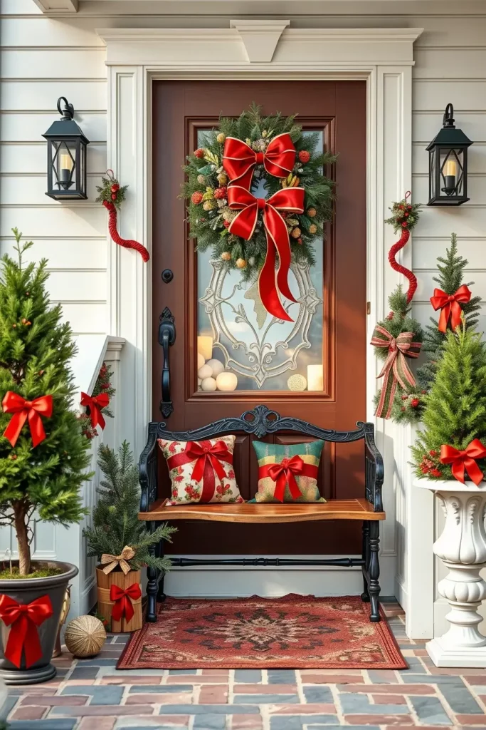 62 Christmas Wreaths for Front Door Ideas 2025 to Transform Your Holiday Decor