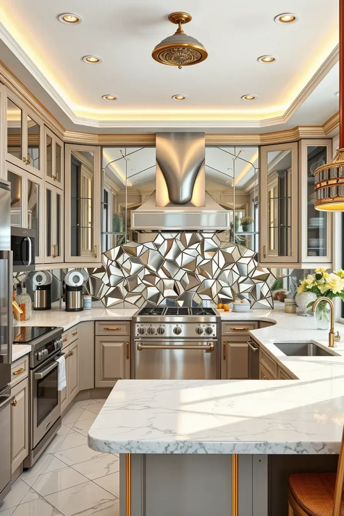 65 Art Deco Revival Kitchen Décor Ideas for a Glamorous Modern Home