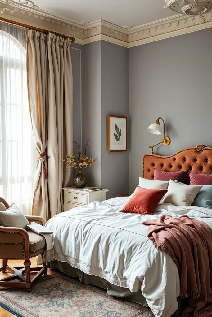 60 Eclectic Bedroom Design With Natural Textures for a Stylish and Cozy Interior