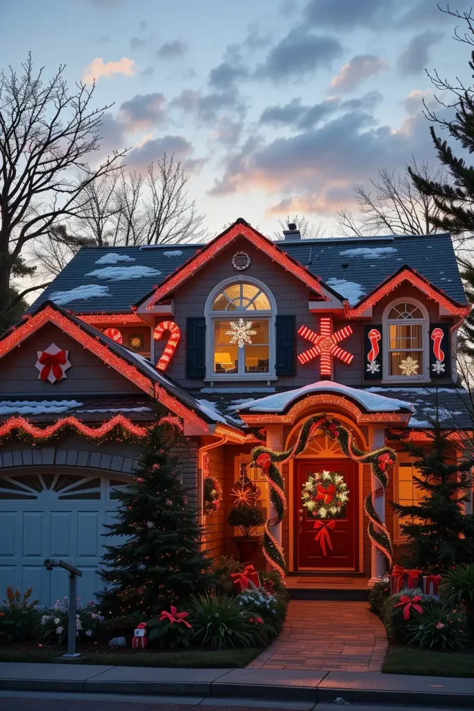63 Red and White Christmas Lights 2025 – Festive Ideas for Indoors and Outdoors