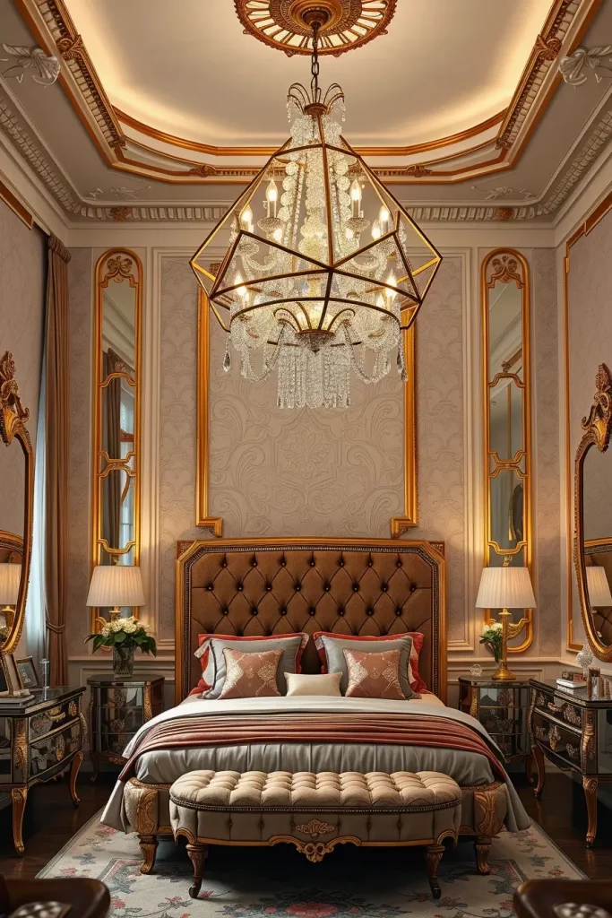 61 Art Deco Revival Bedroom Décor Ideas for a Glamorous Modern Interior