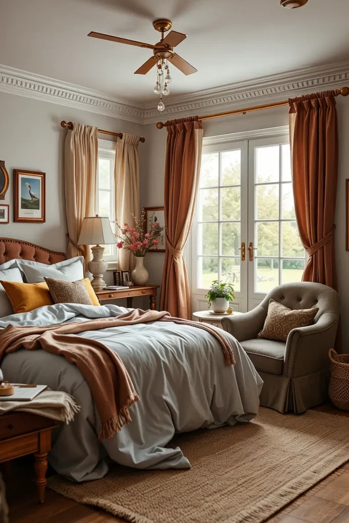 60 Eclectic Bedroom Design With Natural Textures for a Stylish and Cozy Interior