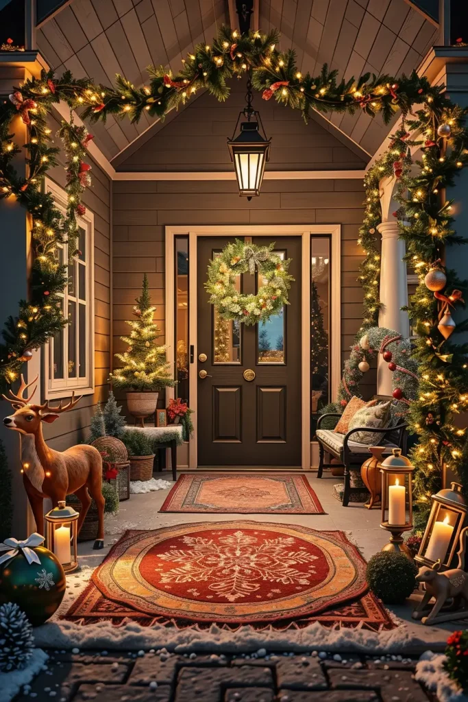 62 Christmas Wreaths for Front Door Ideas 2025 to Transform Your Holiday Decor
