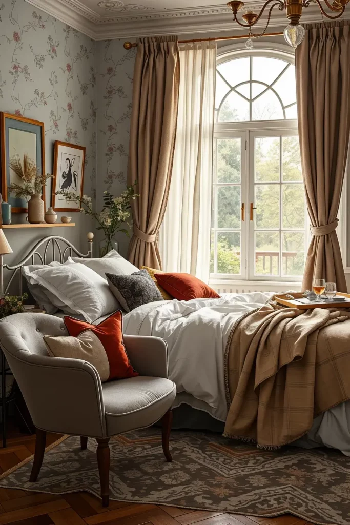 60 Eclectic Bedroom Design With Natural Textures for a Stylish and Cozy Interior