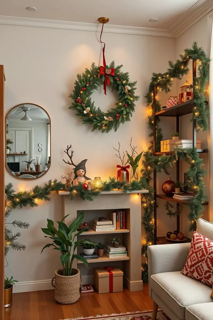 64 Apartment Christmas Decor Ideas 2025 to Transform Small Spaces into Festive Homes