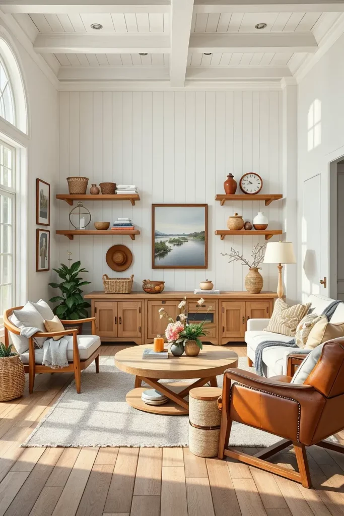 64 Modern Farmhouse Living Room Ideas for a Cozy and Stylish Home