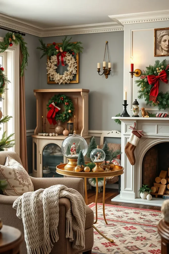 63 Vintage Christmas Decor Ideas 2025 to Bring Timeless Holiday Charm