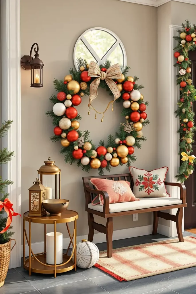 62 Christmas Wreaths for Front Door Ideas 2025 to Transform Your Holiday Decor