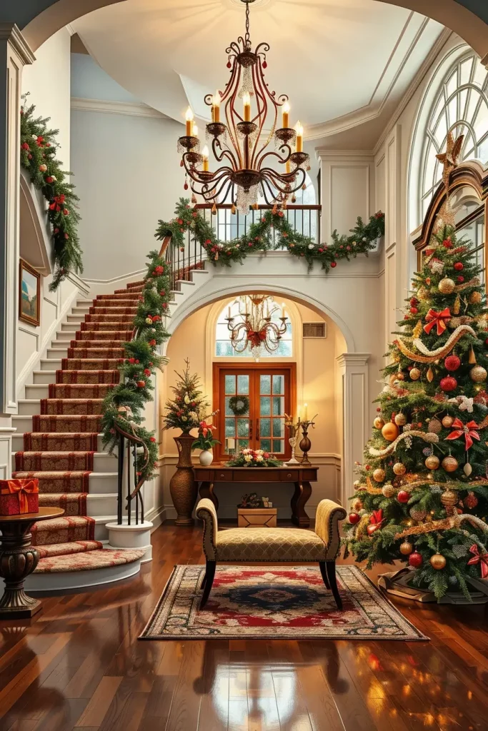 62 Christmas Entryway Ideas 2025 to Welcome Guests in Style