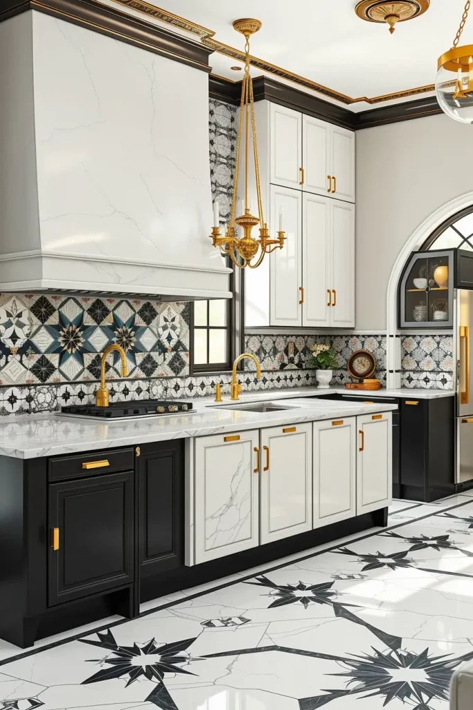 65 Art Deco Revival Kitchen Décor Ideas for a Glamorous Modern Home