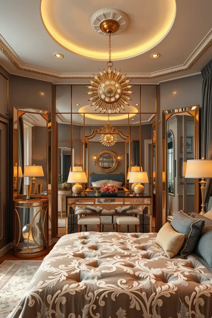 61 Art Deco Revival Bedroom Décor Ideas for a Glamorous Modern Interior