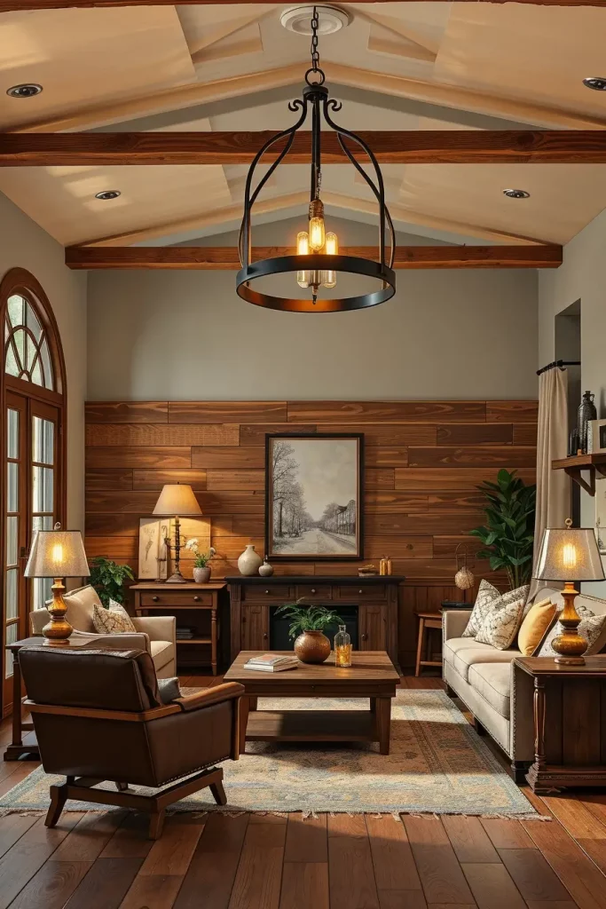 64 Rustic Farmhouse Living Room Ideas for a Cozy and Timeless Home