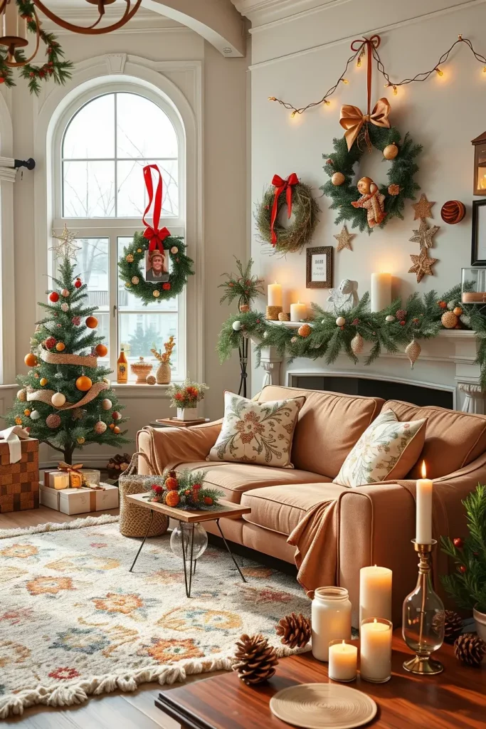 64 Christmas Decor Ideas for Living Room 2025: Stylish and Modern Holiday Inspirations