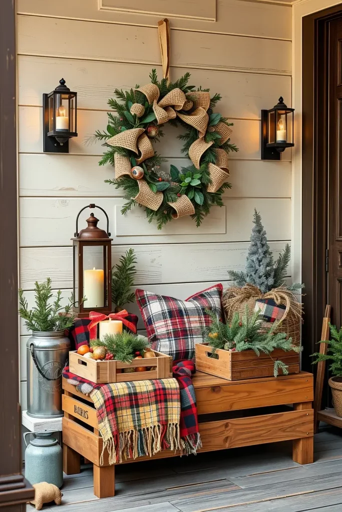 62 Christmas Wreaths for Front Door Ideas 2025 to Transform Your Holiday Decor