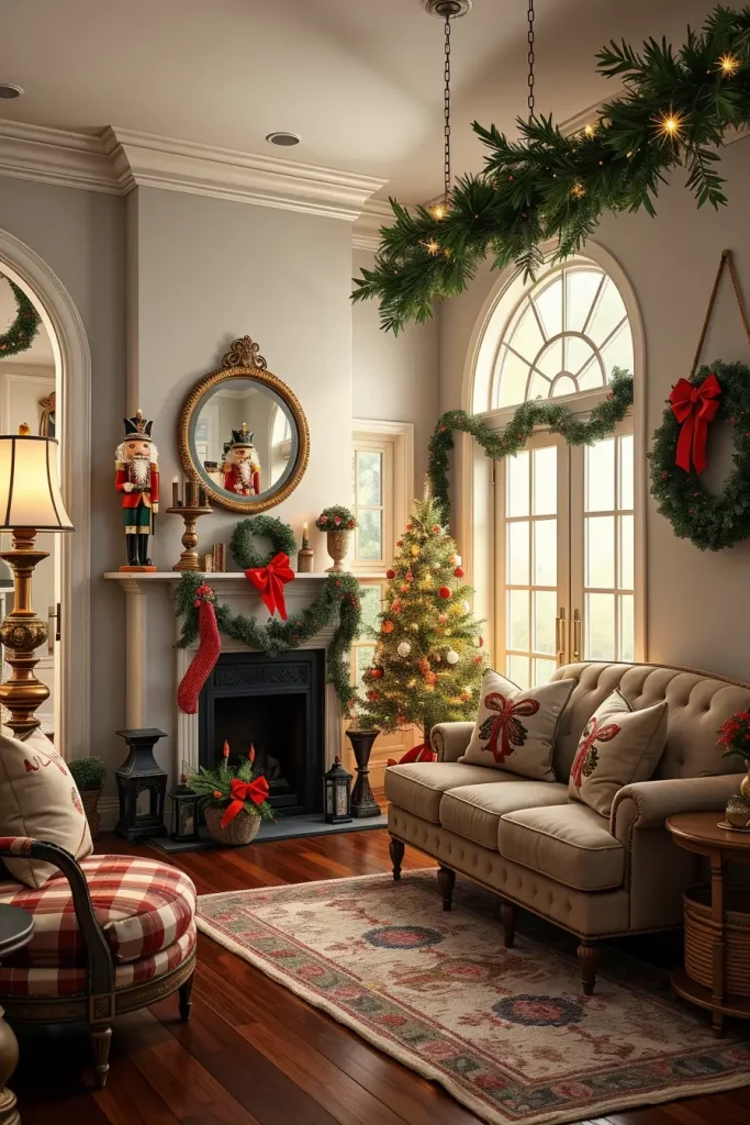 63 Vintage Christmas Decor Ideas 2025 to Bring Timeless Holiday Charm