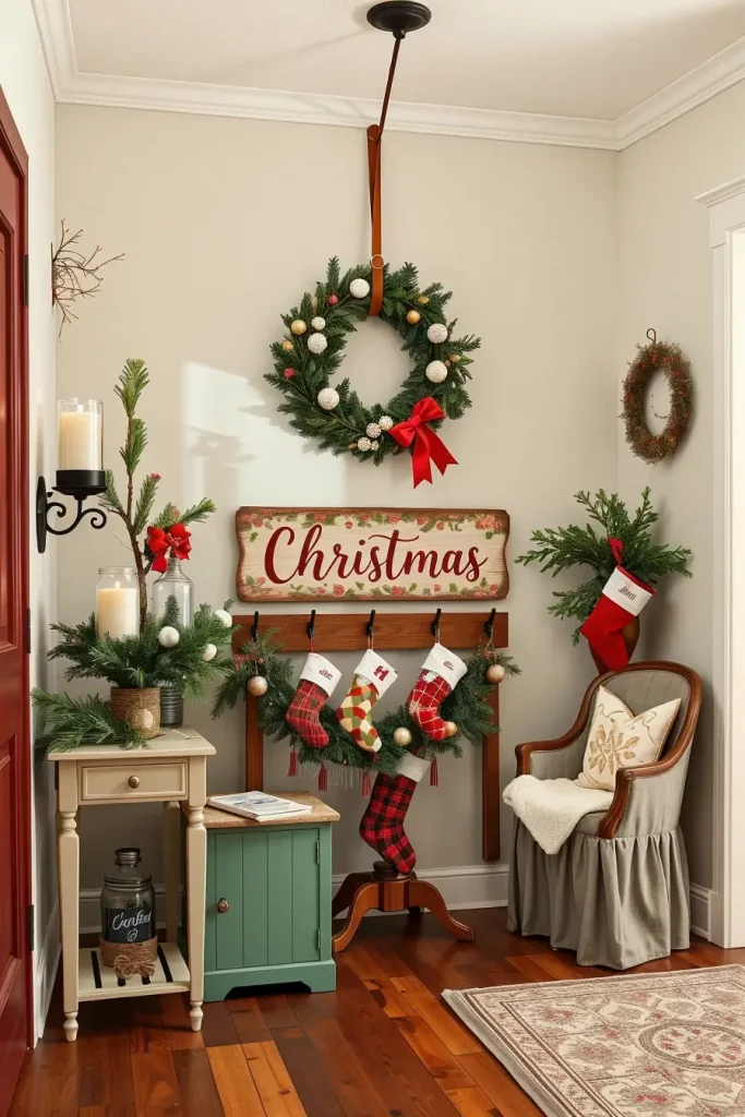 62 Christmas Entryway Ideas 2025 to Welcome Guests in Style