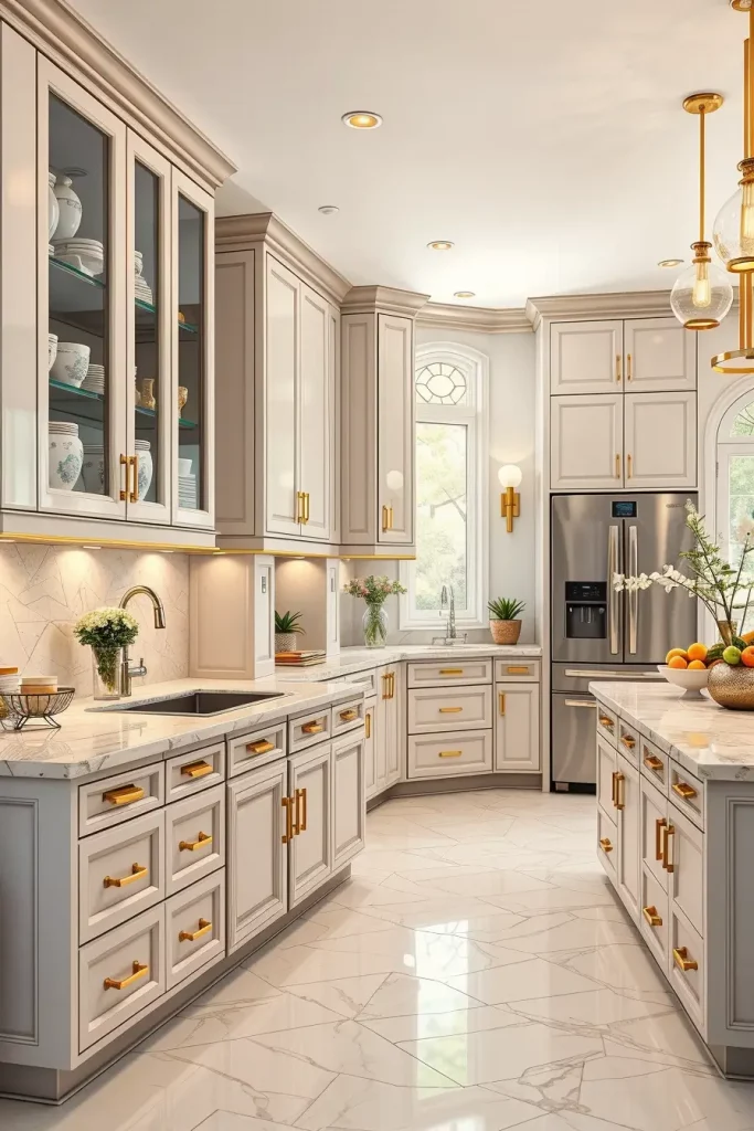 65 Art Deco Revival Kitchen Décor Ideas for a Glamorous Modern Home