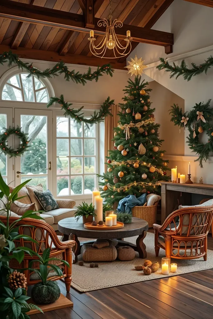 64 Christmas Decor Ideas for Living Room 2025: Stylish and Modern Holiday Inspirations