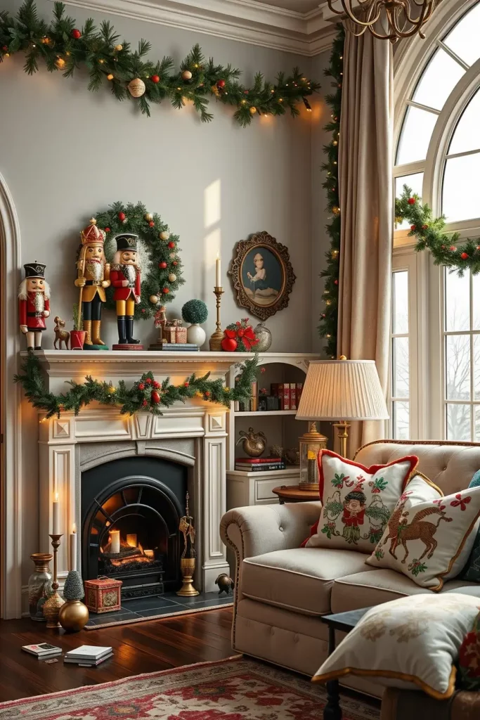 63 Vintage Christmas Decor Ideas 2025 to Bring Timeless Holiday Charm