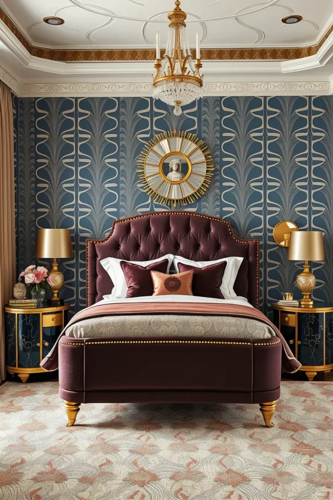 61 Art Deco Revival Bedroom Décor Ideas for a Glamorous Modern Interior