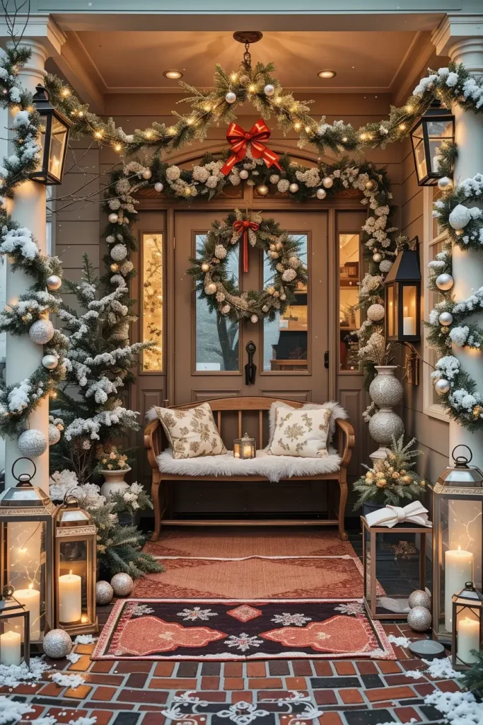 62 Christmas Wreaths for Front Door Ideas 2025 to Transform Your Holiday Decor
