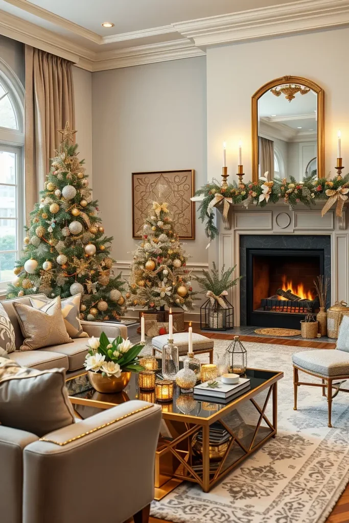 64 Christmas Decor Ideas for Living Room 2025: Stylish and Modern Holiday Inspirations