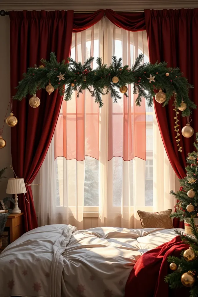 62 Christmas Bedroom Decor Ideas 2025: Cozy & Modern Holiday Inspiration