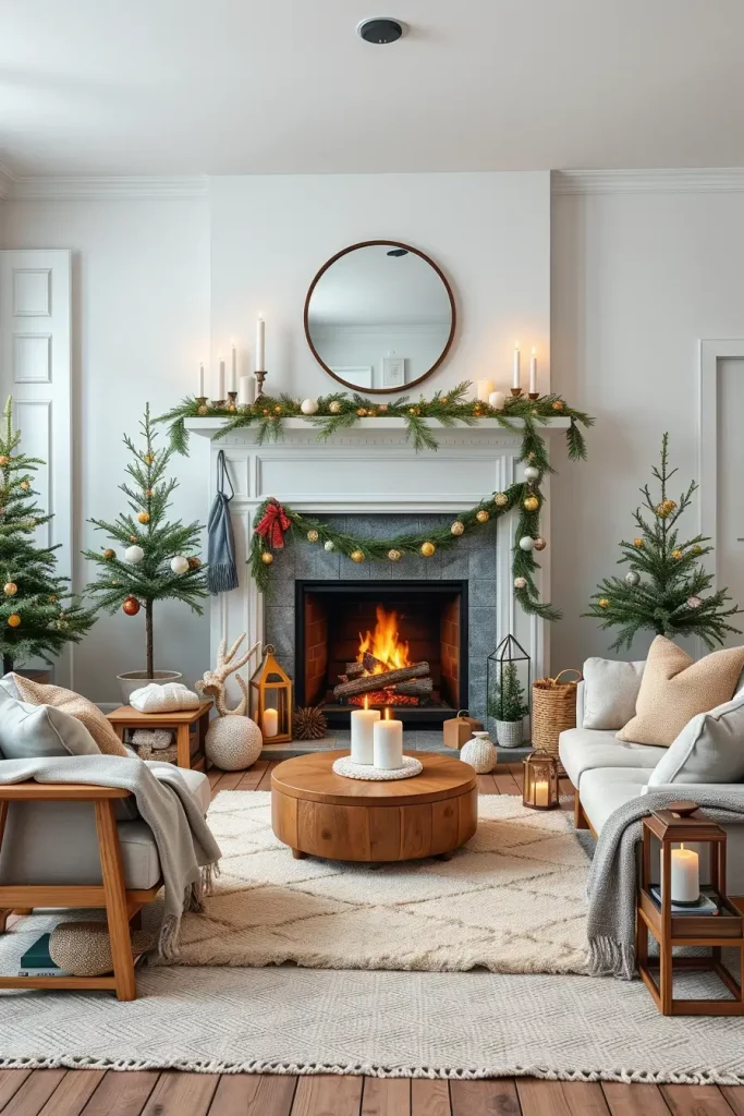64 Christmas Fireplace Decor Ideas 2025 to Make Your Holiday Warm and Stylish