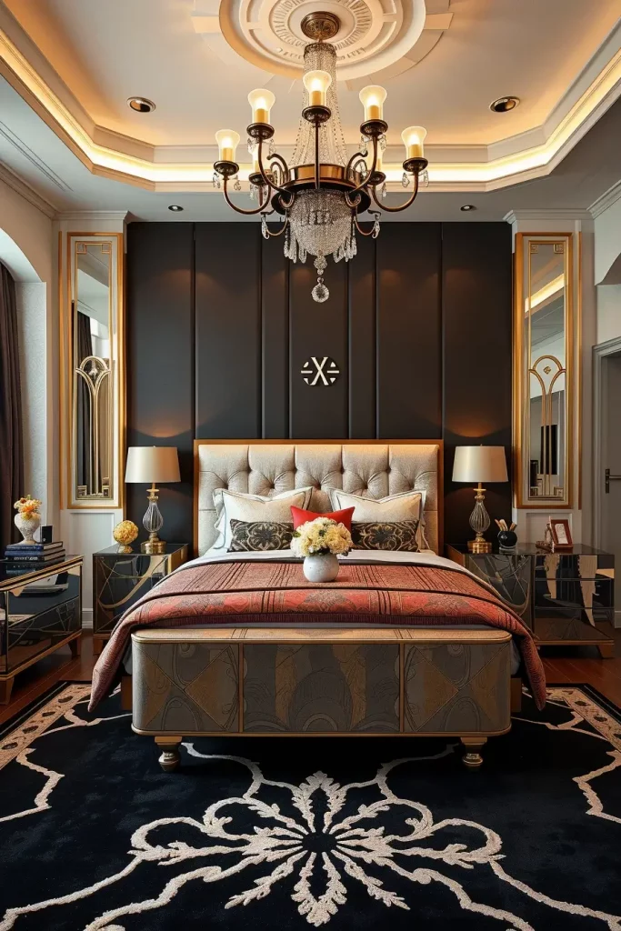 61 Art Deco Revival Bedroom Décor Ideas for a Glamorous Modern Interior