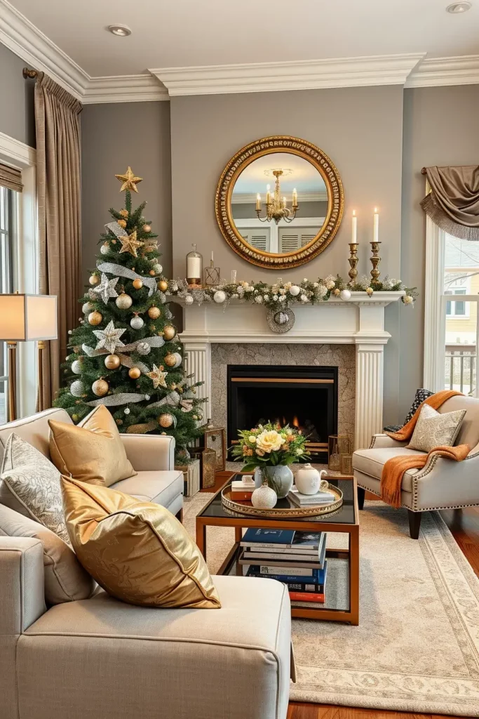64 Christmas Decor Ideas for Living Room 2025: Stylish and Modern Holiday Inspirations