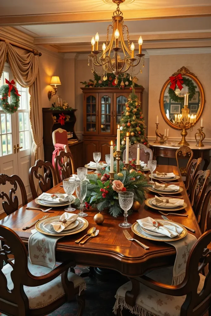63 Vintage Christmas Decor Ideas 2025 to Bring Timeless Holiday Charm