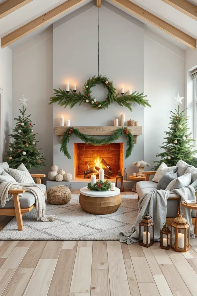 64 Christmas Fireplace Decor Ideas 2025 to Make Your Holiday Warm and Stylish