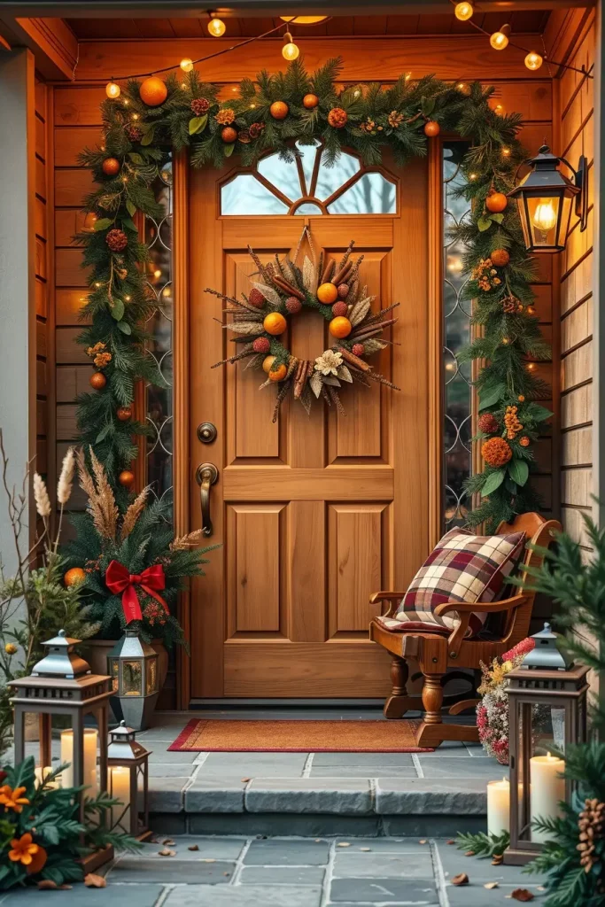 62 Christmas Wreaths for Front Door Ideas 2025 to Transform Your Holiday Decor