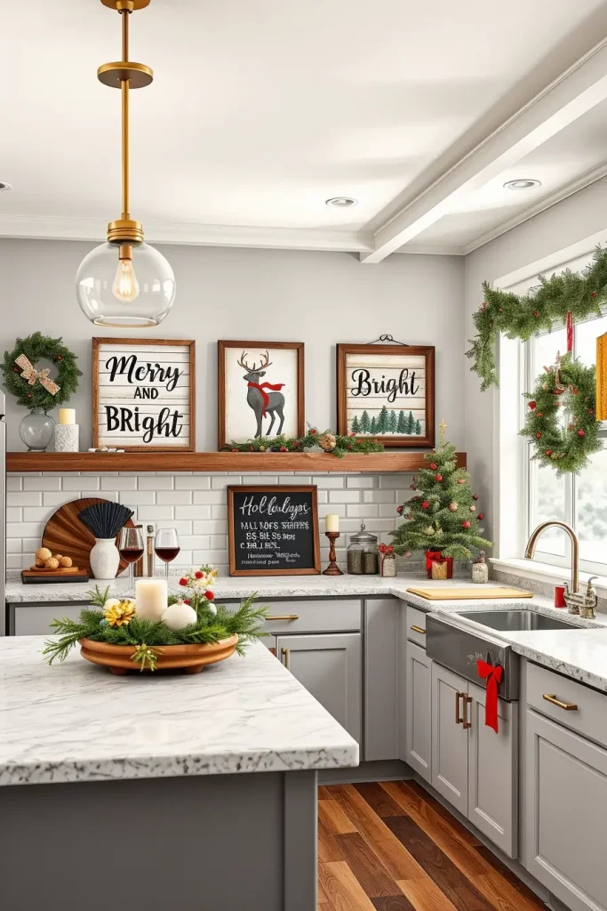 65 Christmas Kitchen Decor Ideas 2025 to Inspire Your Holiday Home