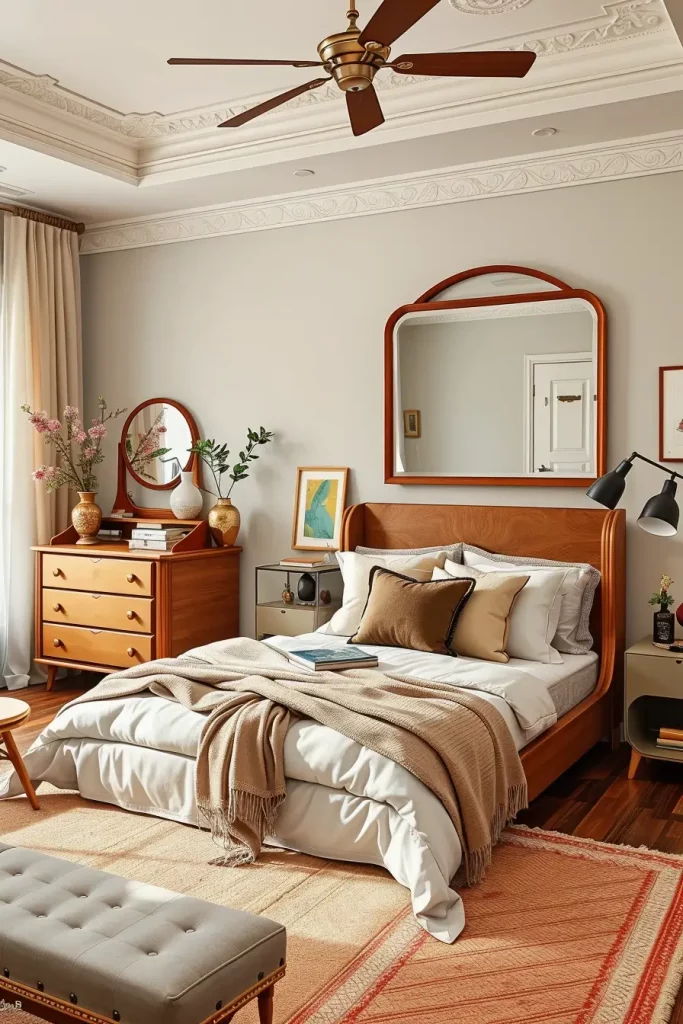 60 Eclectic Bedroom Design With Natural Textures for a Stylish and Cozy Interior