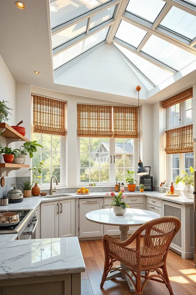 62 Eclectic Kitchen Design with Natural Textures