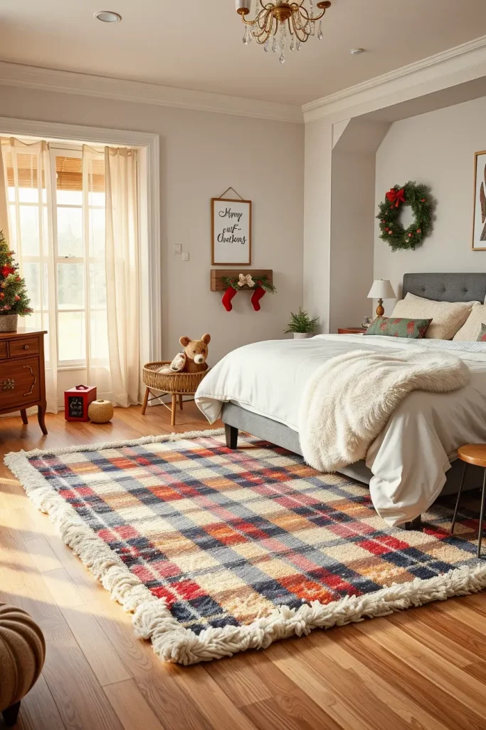 62 Christmas Bedroom Decor Ideas 2025: Cozy & Modern Holiday Inspiration