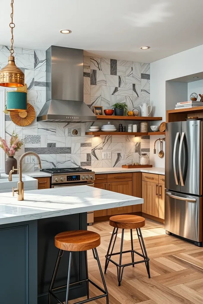 64 Statement Kitchen Tile Backsplashes That Transform Your Cooking Space