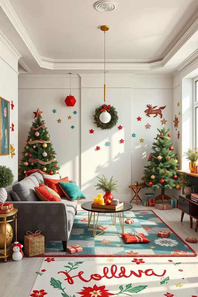 64 Apartment Christmas Decor Ideas 2025 to Transform Small Spaces into Festive Homes