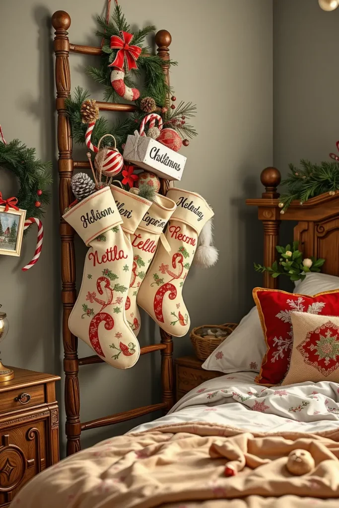 62 Christmas Bedroom Decor Ideas 2025: Cozy & Modern Holiday Inspiration