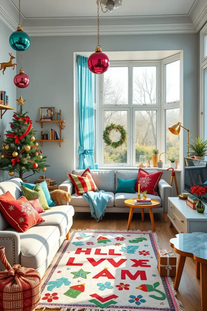 64 Apartment Christmas Decor Ideas 2025 to Transform Small Spaces into Festive Homes