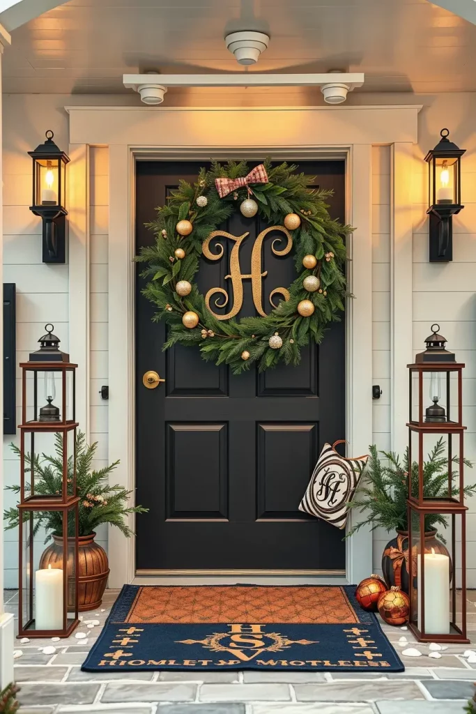 62 Christmas Wreaths for Front Door Ideas 2025 to Transform Your Holiday Decor