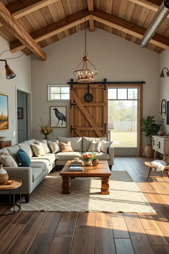 64 Rustic Farmhouse Living Room Ideas for a Cozy and Timeless Home