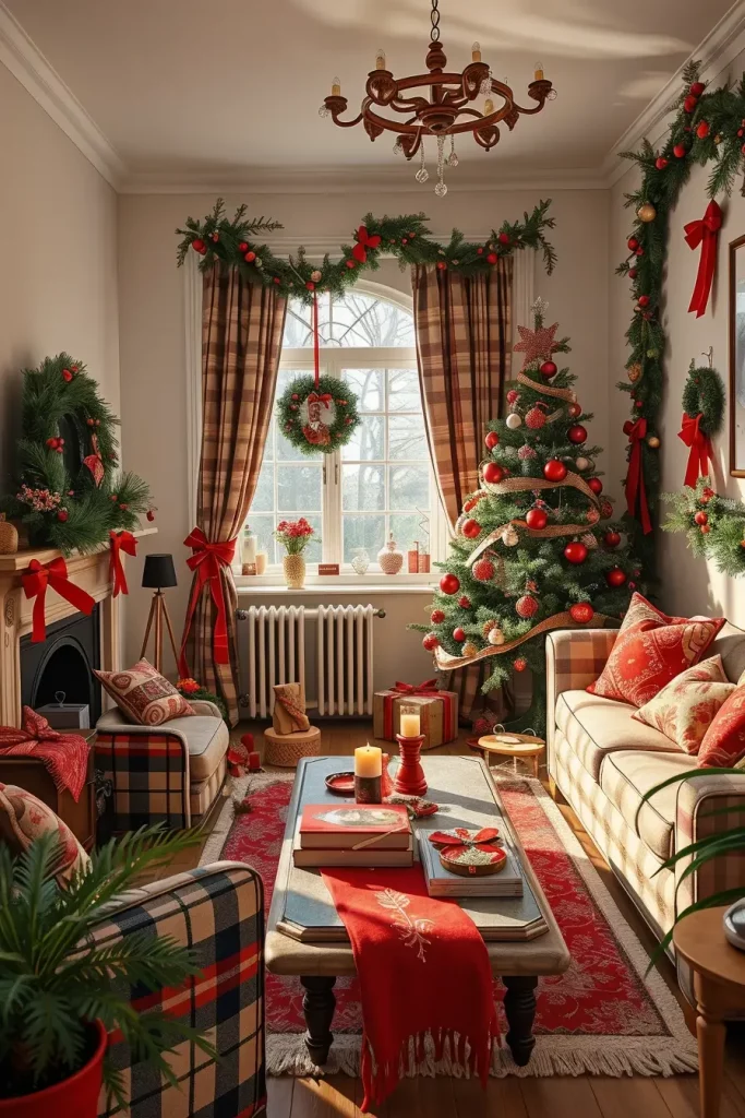 64 Apartment Christmas Decor Ideas 2025 to Transform Small Spaces into Festive Homes