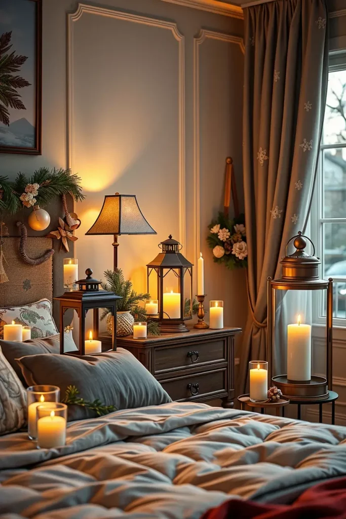62 Christmas Bedroom Decor Ideas 2025: Cozy & Modern Holiday Inspiration