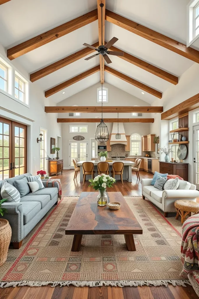 64 Modern Farmhouse Living Room Ideas for a Cozy and Stylish Home