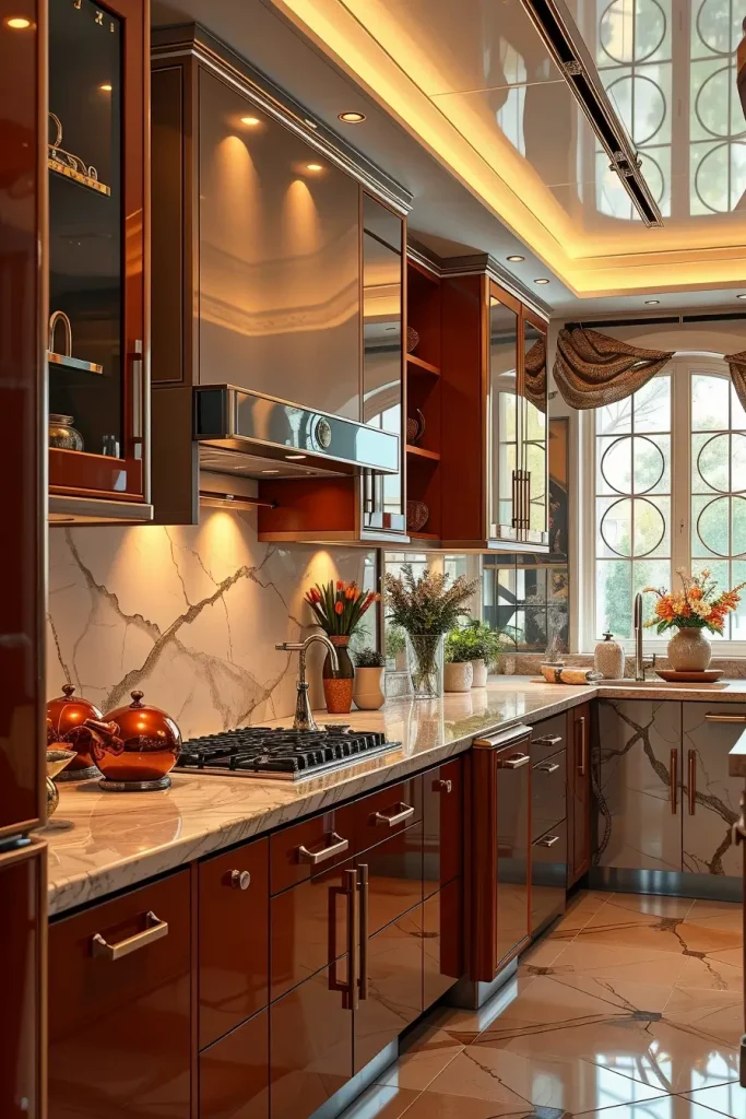 65 Art Deco Revival Kitchen Décor Ideas for a Glamorous Modern Home