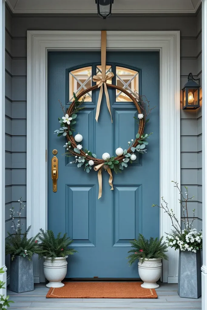 62 Christmas Wreaths for Front Door Ideas 2025 to Transform Your Holiday Decor