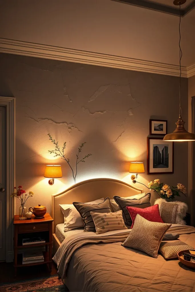 60 Eclectic Bedroom Design With Natural Textures for a Stylish and Cozy Interior