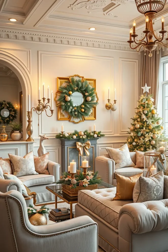 64 Apartment Christmas Decor Ideas 2025 to Transform Small Spaces into Festive Homes